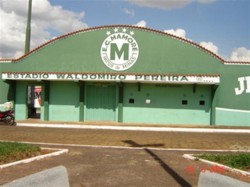 Entrada Principall do Estádio "Waldomiro Pereira"