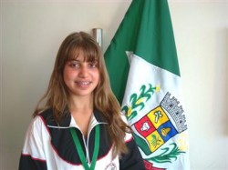Michelle Dayanne de Souza - Karateca de Presidente Olegário