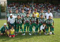 Time do Mamoré na vitória sobre o Valério de Itabira