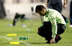 Dunga vaiado no Maracanã