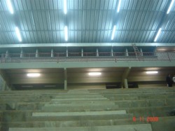 Estádio Bernardo Rubinger de Queiroz volta a ganhar o acesso pela Avenida JK.