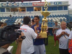 Troféu para o campeão