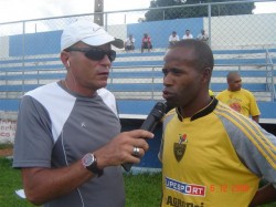 Wantuir Silva e Pelezinho, treinador do Bela Vista