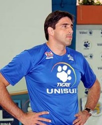 Giovane Gávio - Treinador da equipe Tigre/Unisul/Joinville