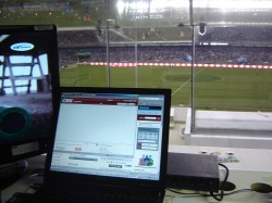 Visão da Cabine do Maracanã (foto agesporte.com.br)