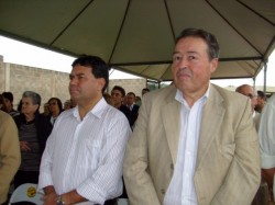 José Soares (Pres. Mamoré) e Paulo Schettino (Pres. FMF)