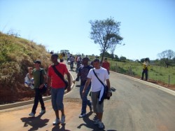 Jogadores do Unaí chegando