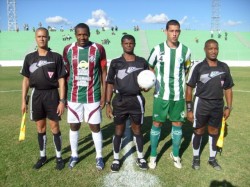 Mamoré x Fluminense - arbitragem e capitães