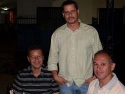Marcos Machado, Sérgio Vita e Geovane Machado