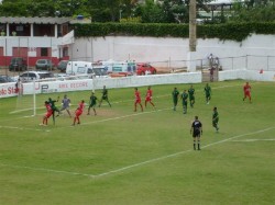 Lance do jogo em Três Corações