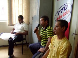 Roberto, Cássio e Luizinho